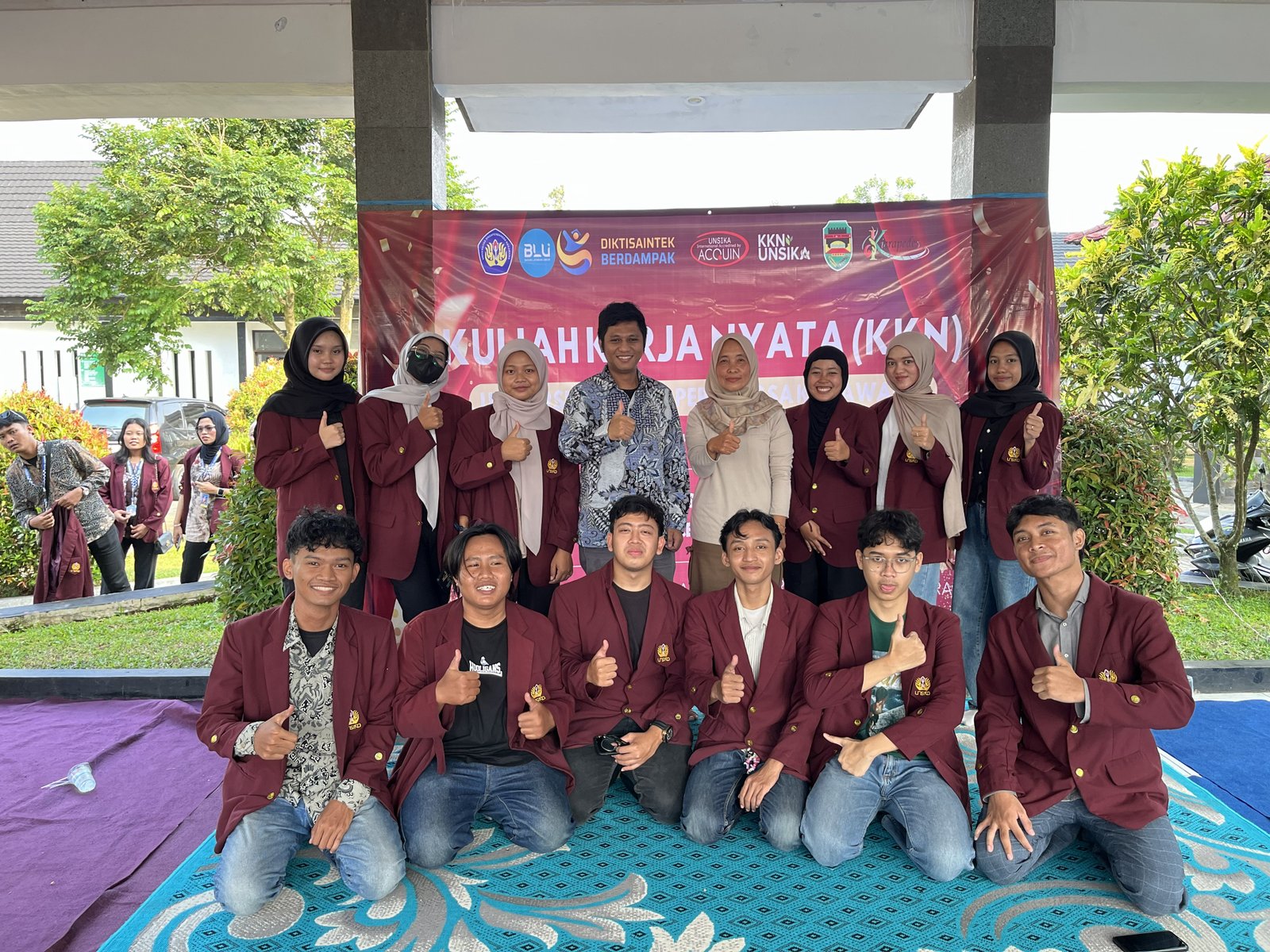 Foto Kelompok KKN 10 UNSIKA di Desa Kiarapedes